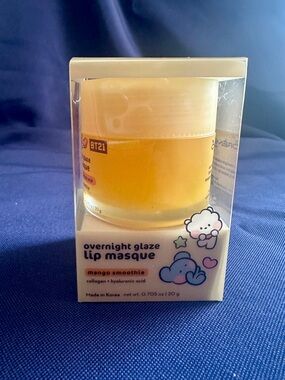 BT21 Overnight Glaze Lip Masque - Mango Smoothie
